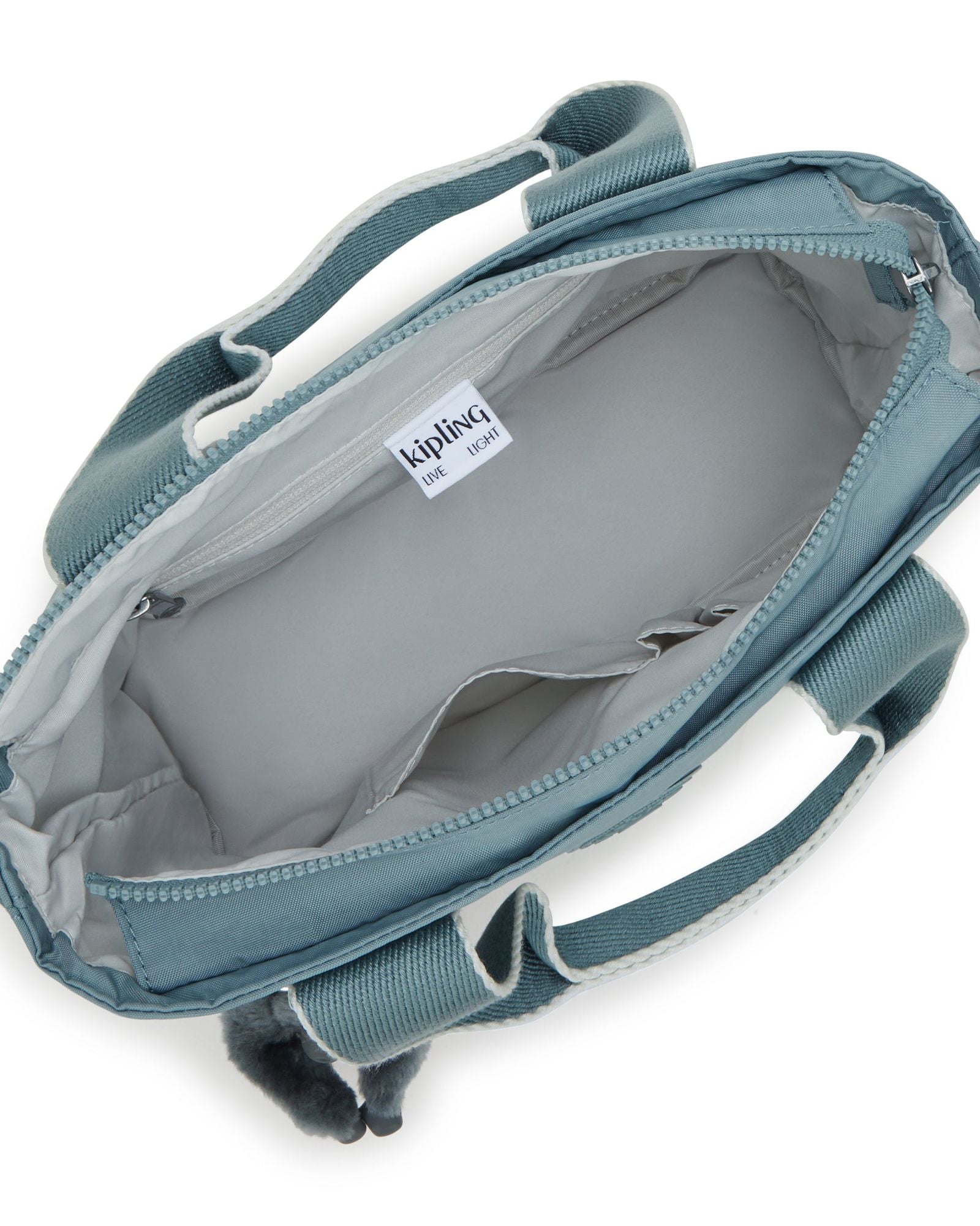 حقيبة كيبلينج مينتا إم متوسطة الحجم رمادية مريحة I7725-3NL