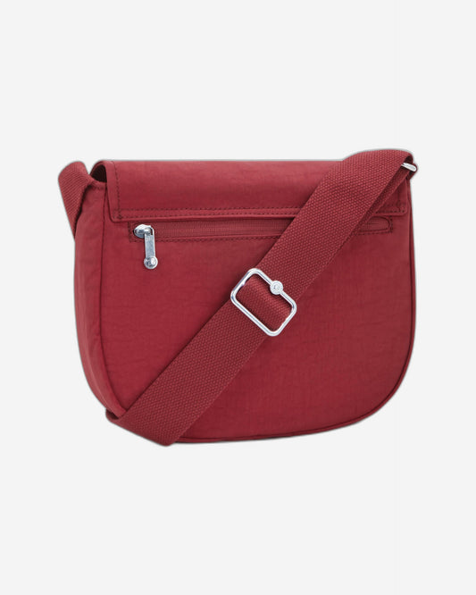 حقيبة Kipling Loreen M متوسطة الحجم باللون الأحمر العصري I7729-4SS