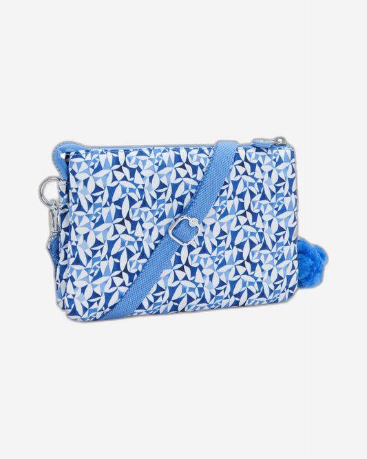 حقيبة كروسبودي من كيبلينج، طراز Riri Crazy Leaves، مزودة بحزام كتف قابل للإزالة، موديل I7780-1DU