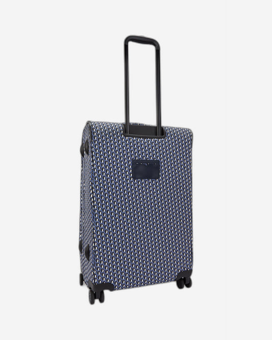 حقيبة كيبلينج نيو يوري سبين M 3D K زرقاء متوسطة الحجم قابلة للتمدد I7788-4JS