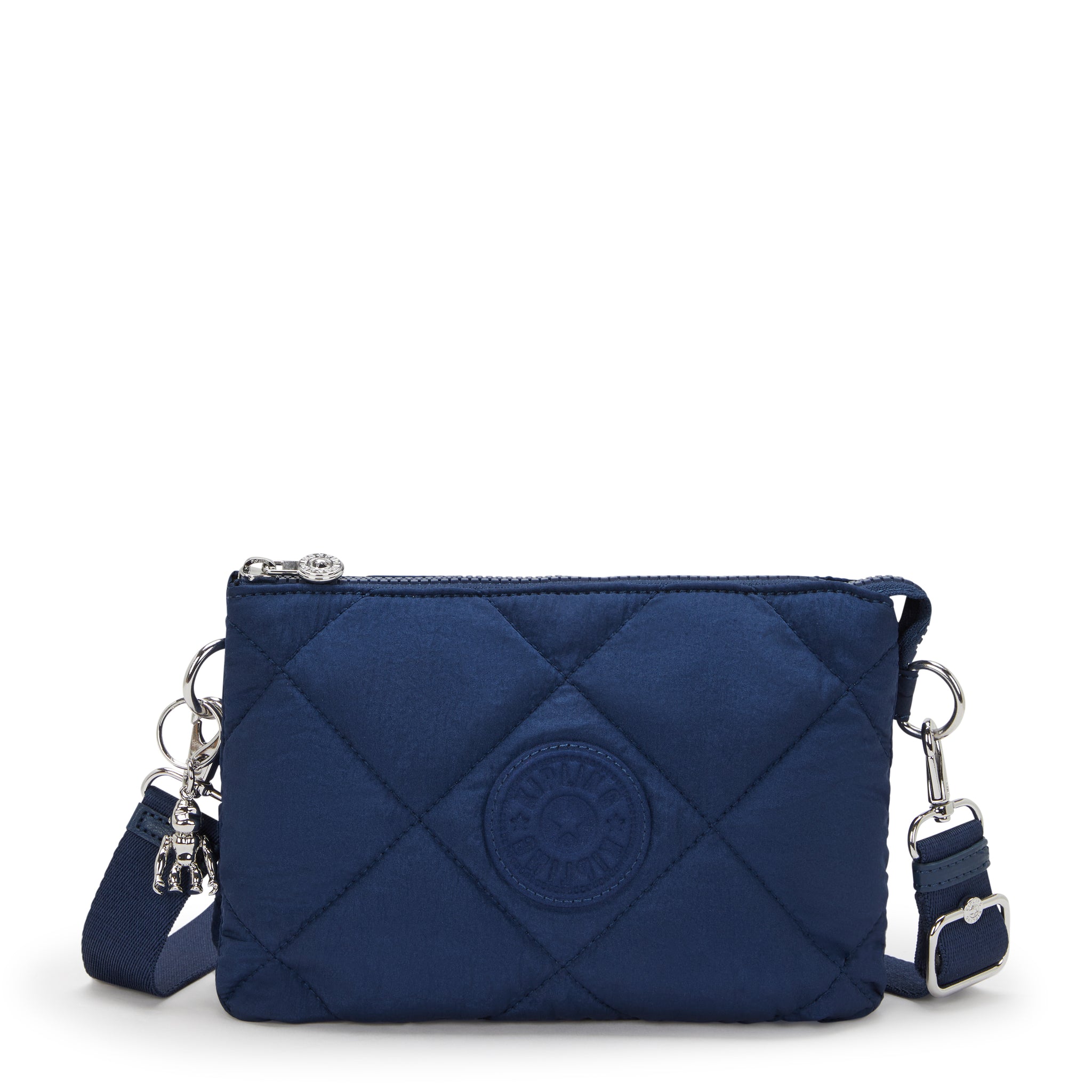 Kipling Riri Airy Blue Quilt Small Crossbody Bag I7824-93U