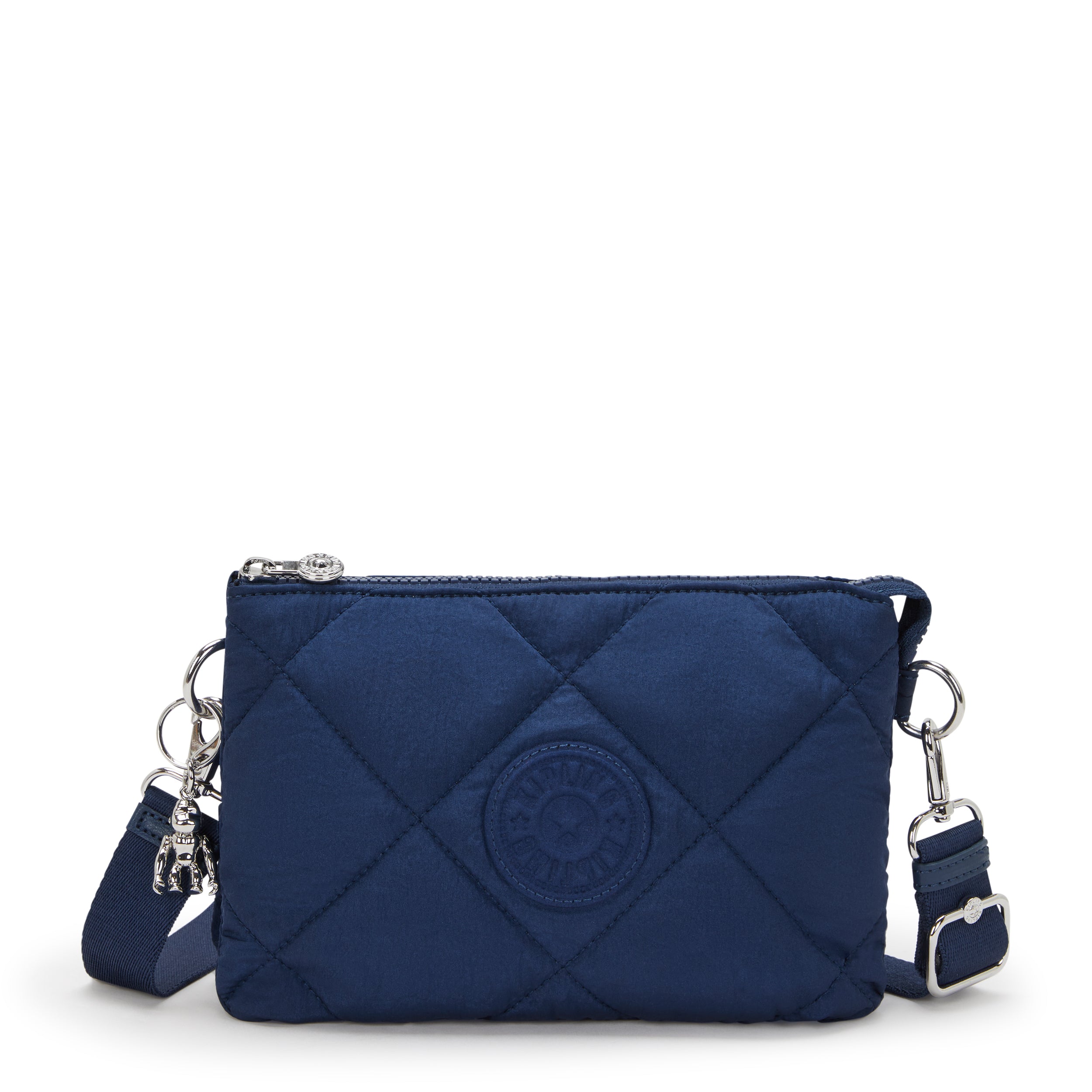 Kipling Riri Airy Blue Quilt Small Crossbody Bag I7824-93U