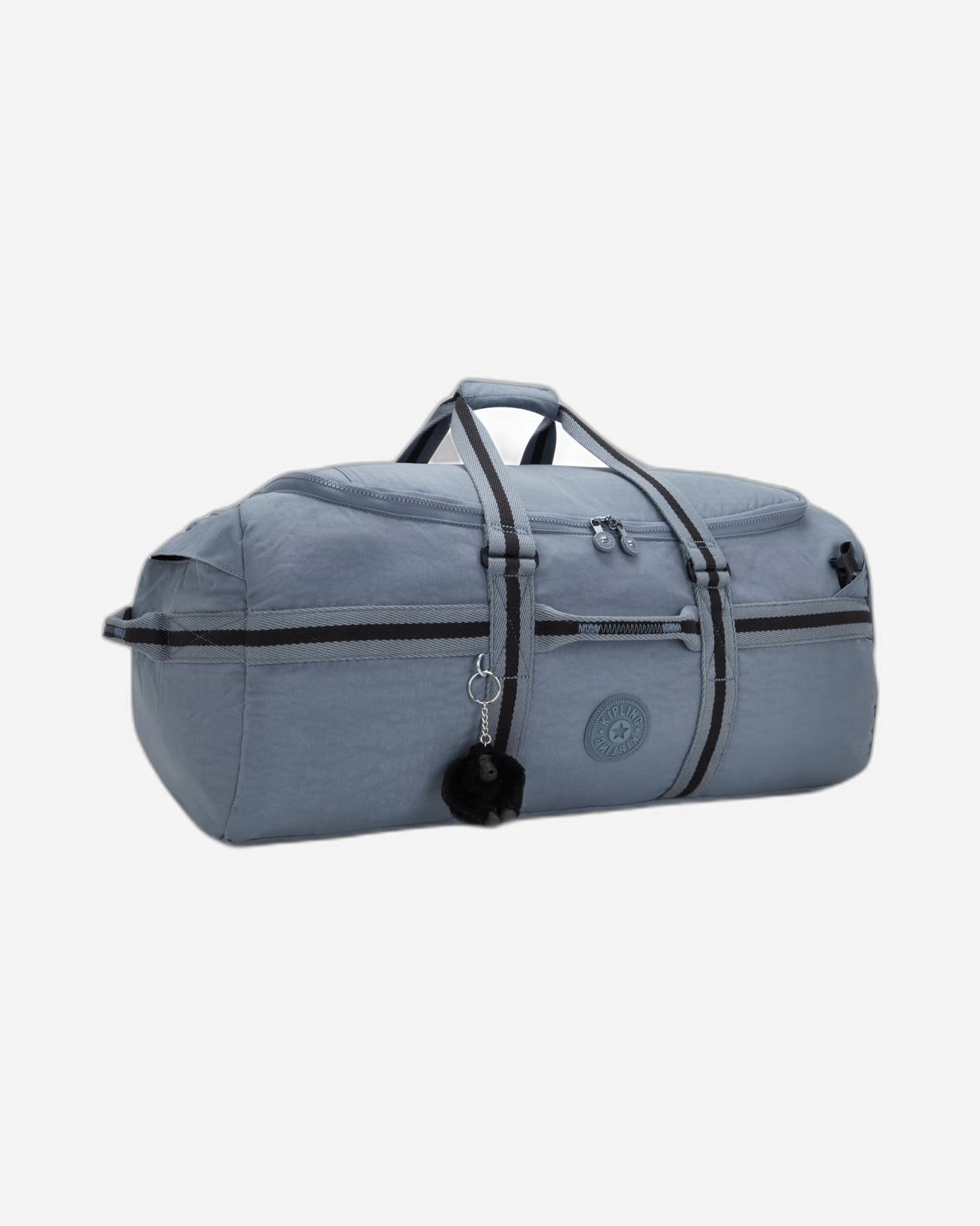 Kipling Jonis M Blue Stone حقيبة سفر متوسطة (قابلة للتحويل إلى حقيبة ظهر) I7893-6FB