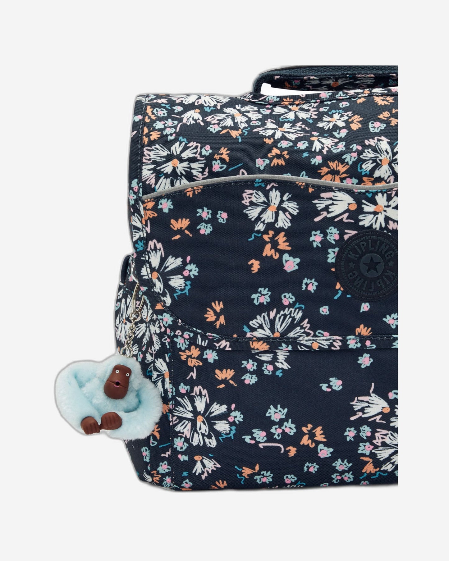 حقيبة مدرسية صغيرة KIPLING Codie S Flower Field مع أحزمة قابلة للتعديل I7910-5GB