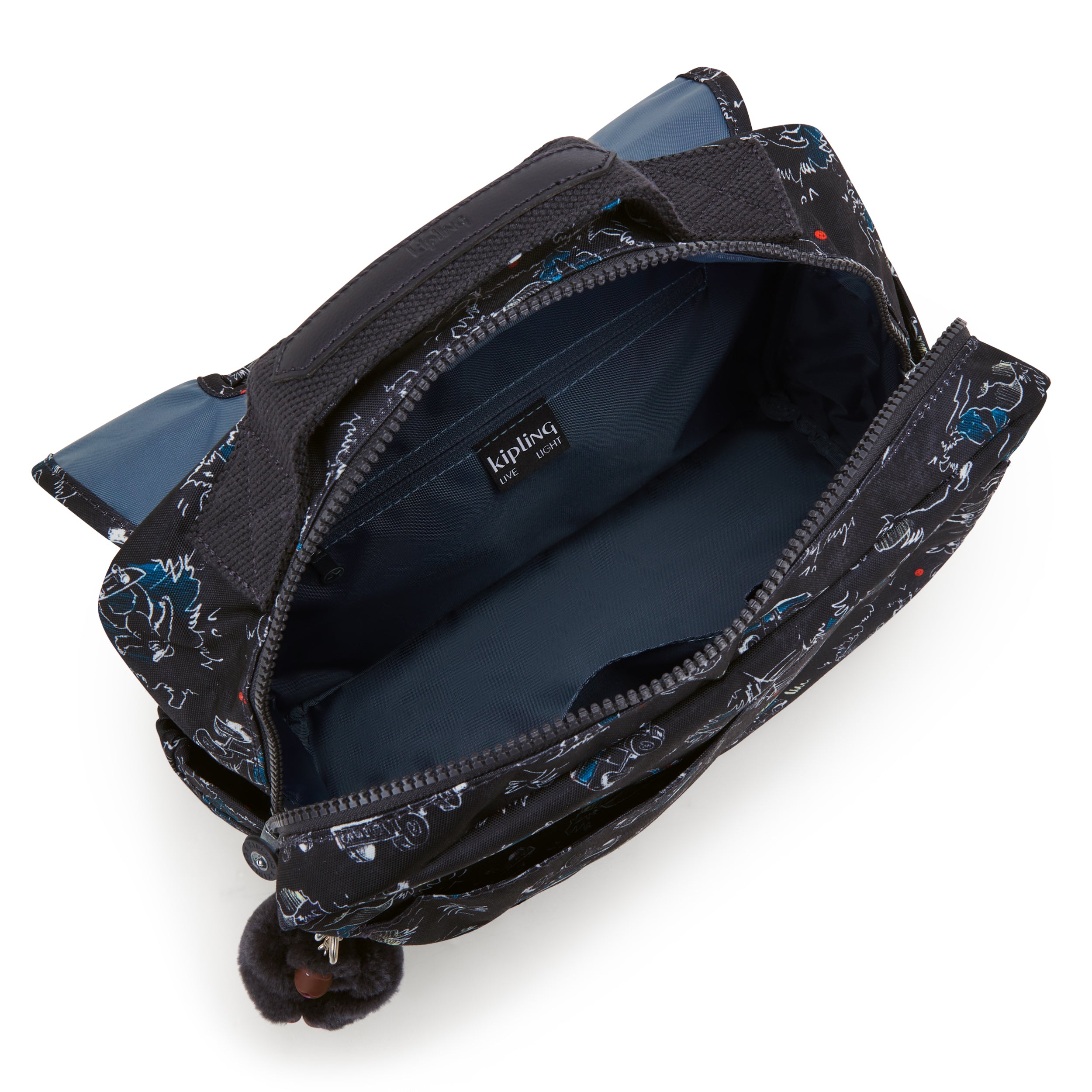 حقيبة ظهر Kipling Codie S Jungle Fun Race صغيرة C2I7910-TJ3