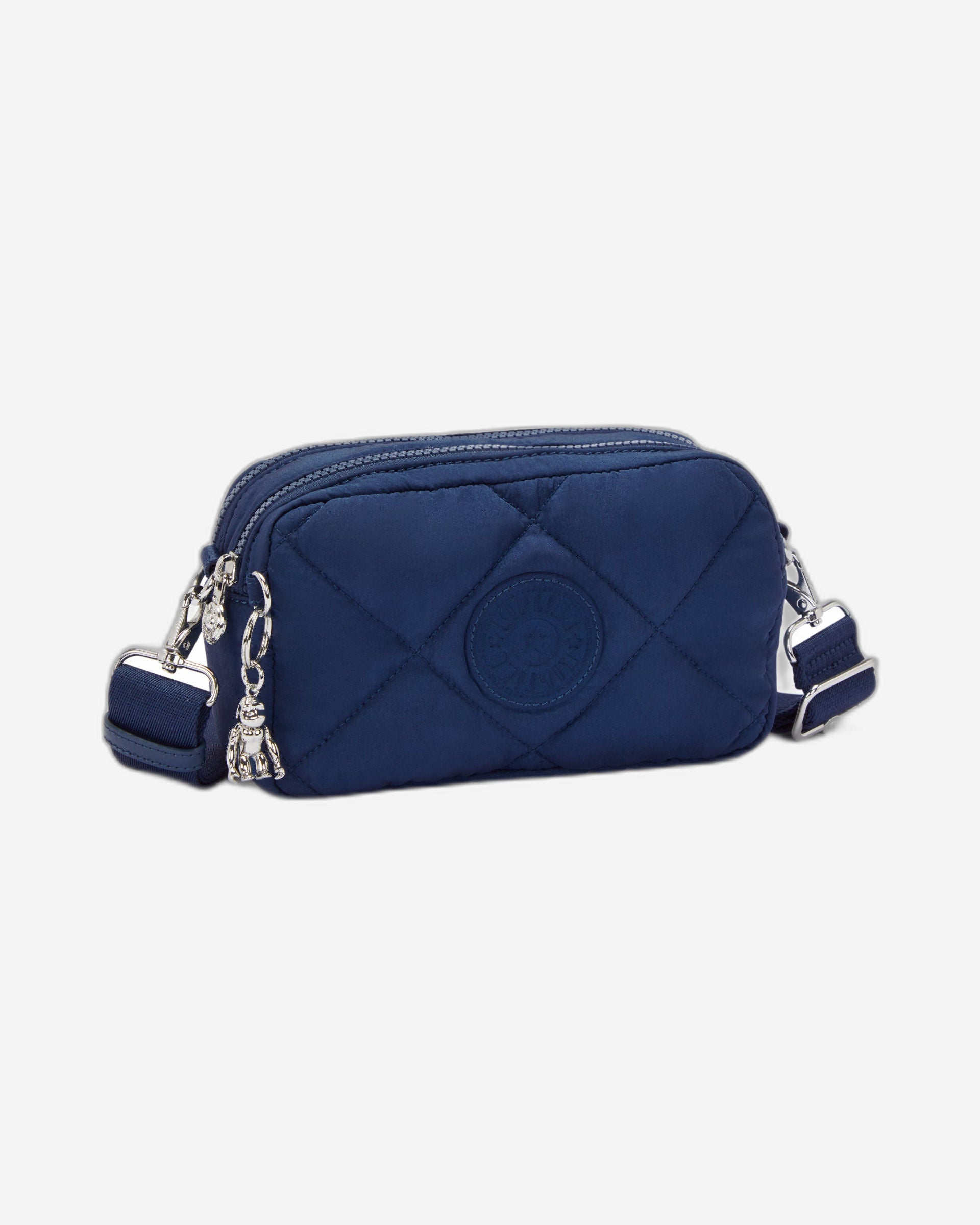 حقيبة Kipling Milda Airy Blue Quilt صغيرة كروس بودي I7919-93U