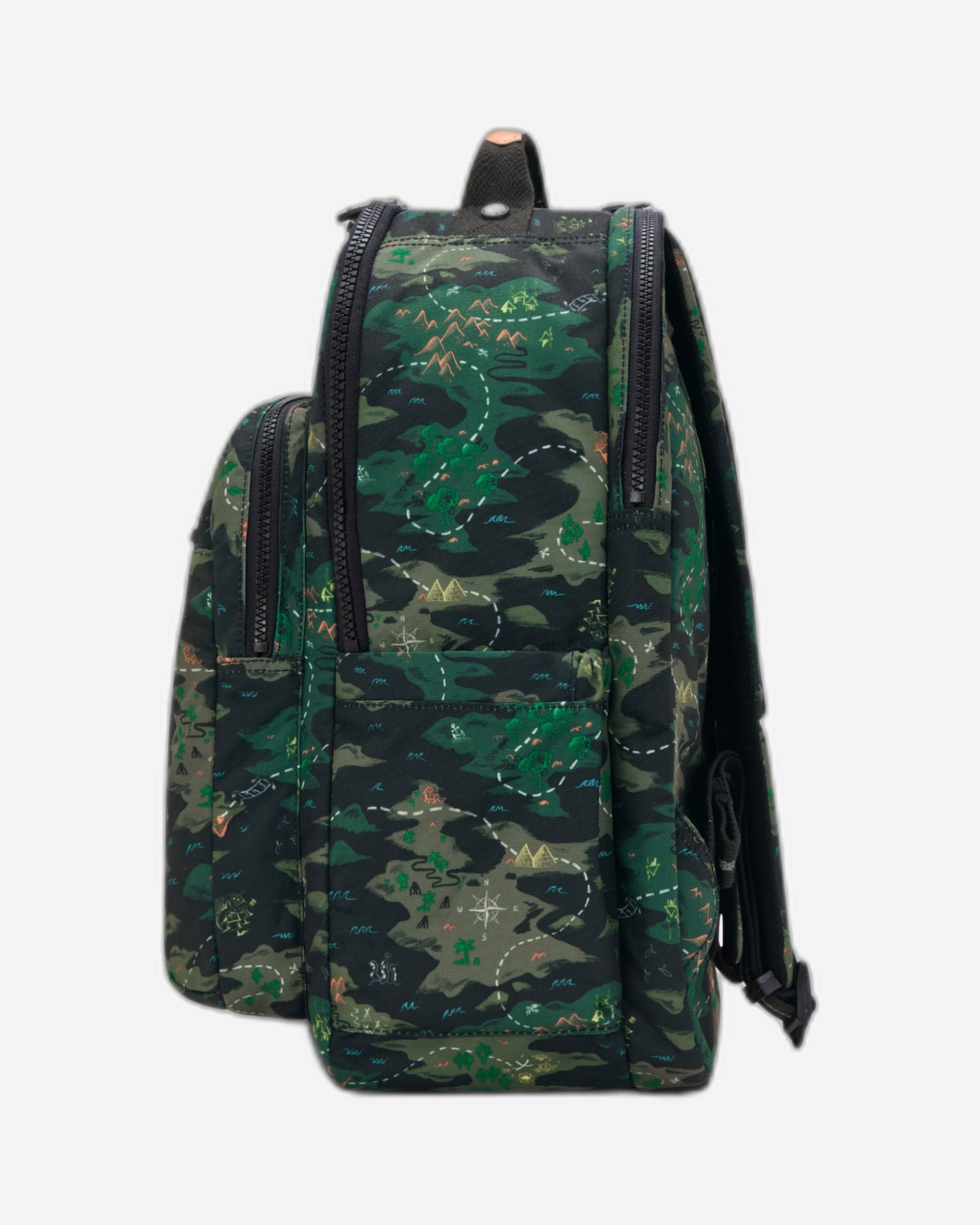 حقيبة ظهر KIPLING Seoul College Camo Treasure Large (مع حجرة للكمبيوتر المحمول) I7973-3PB