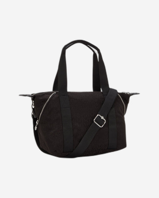 حقيبة يد صغيرة Kipling Art Mini Noir Sign Jq (بحزام كتف قابل للإزالة) I8028-4NW
