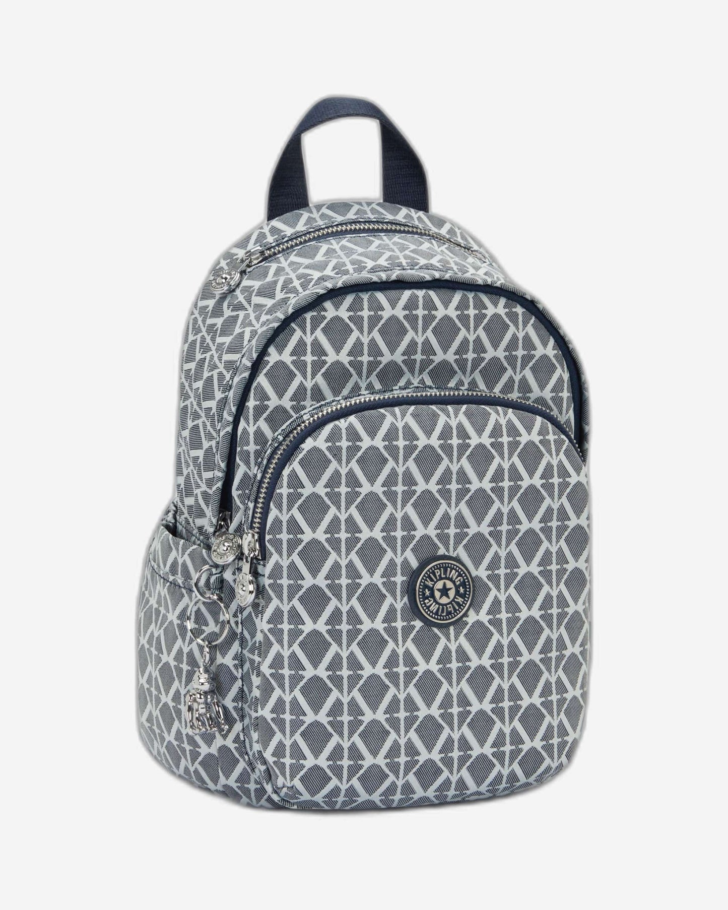 شنطة ظهر صغيرة Kipling Delia Mini Navy Sign Jq I8035-8DM