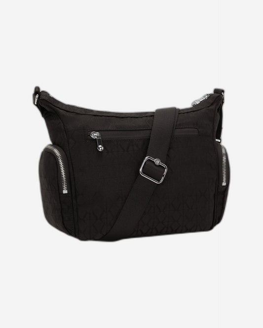 حقيبة Kipling Gabb S Noir Sign Jq متوسطة الحجم I8039-4NW