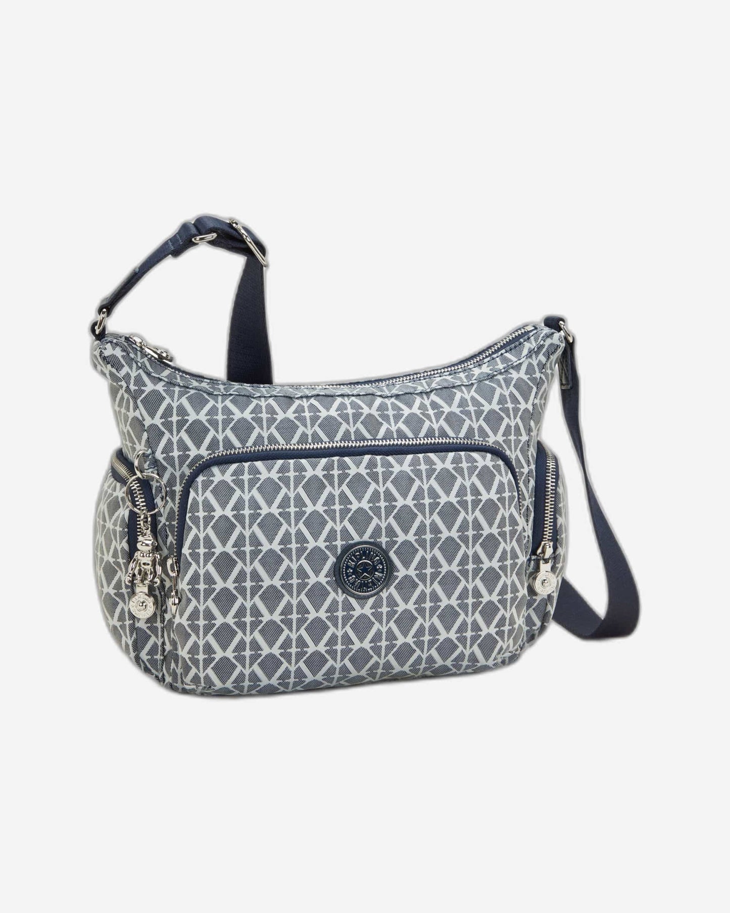 Kipling Gabb S Navy Sign Jq حقيبة كروس متوسطة I8039-8DM