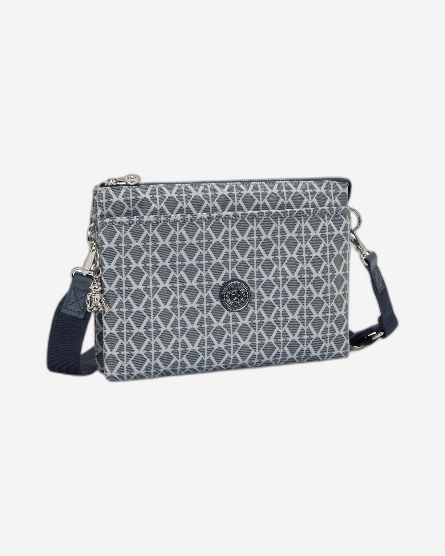 حقيبة Kipling Riri L Navy Sign Jq متوسطة الحجم (مع حزام كتف قابل للإزالة) I8044-8DM