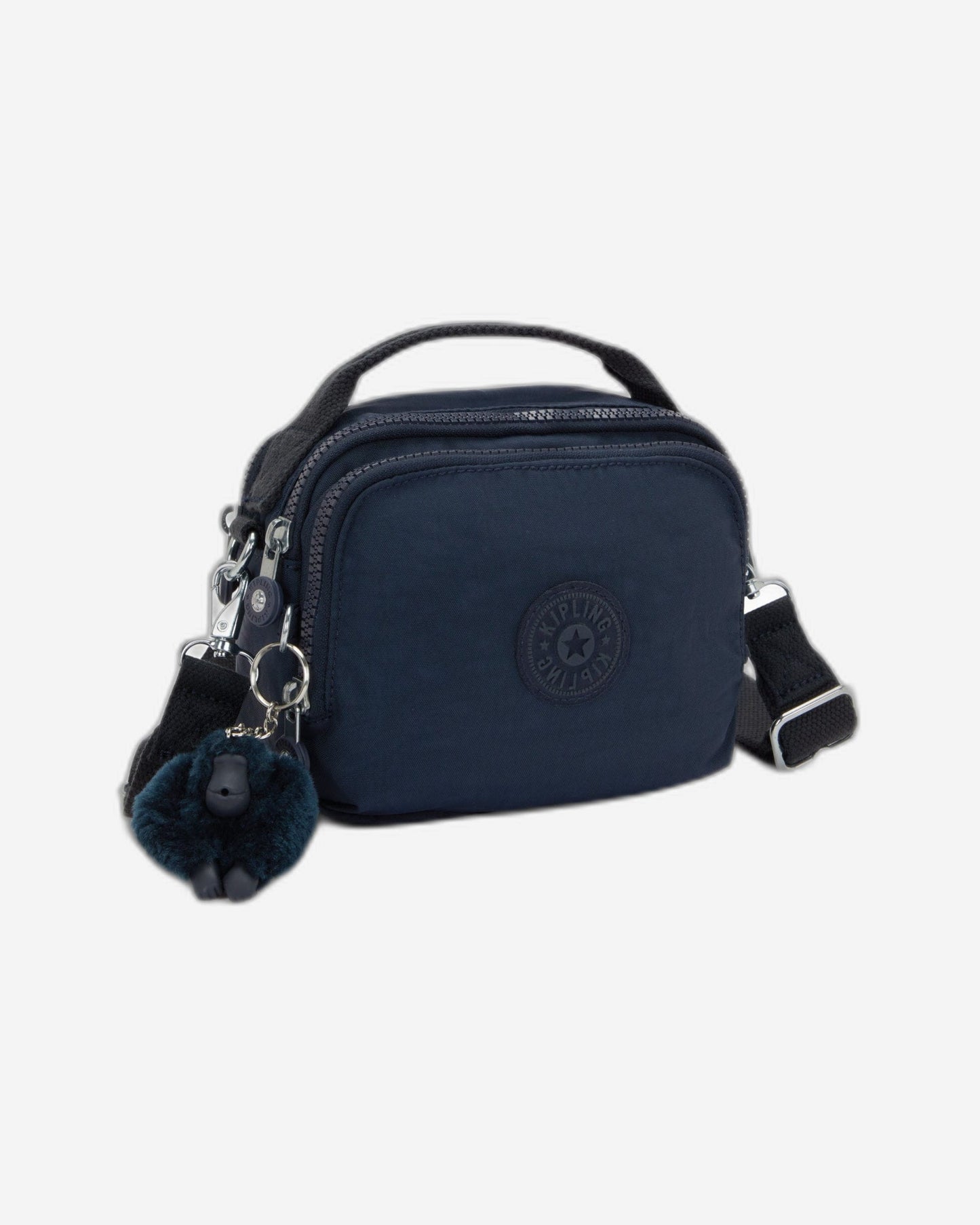 Kipling Cahir Blue Bleu 2 حقيبة كروسبودي صغيرة (قابلة للتحويل إلى حقيبة ظهر) I8061-96V