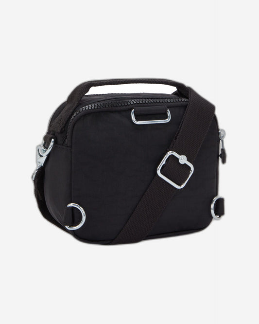 Kipling Cahir Black Noir Small Crossbody (يمكن تحويلها إلى حقيبة ظهر) I8061-P39
