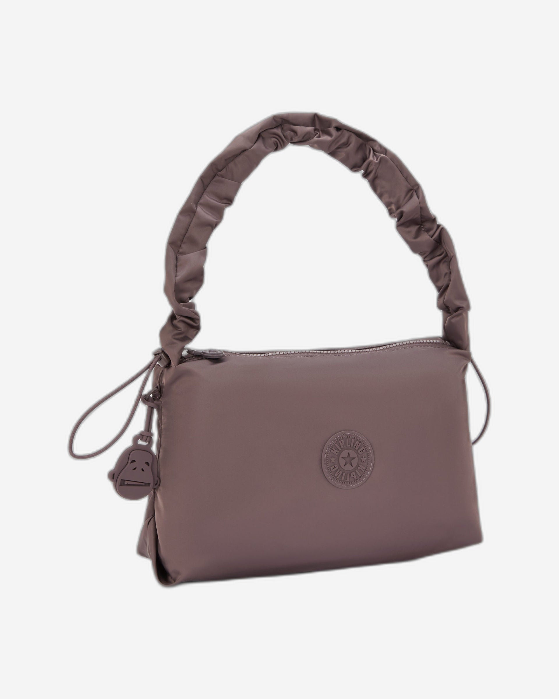 حقيبة كتف Kipling Eleni M Simply Mocha متوسطة الحجم I8118-7DG