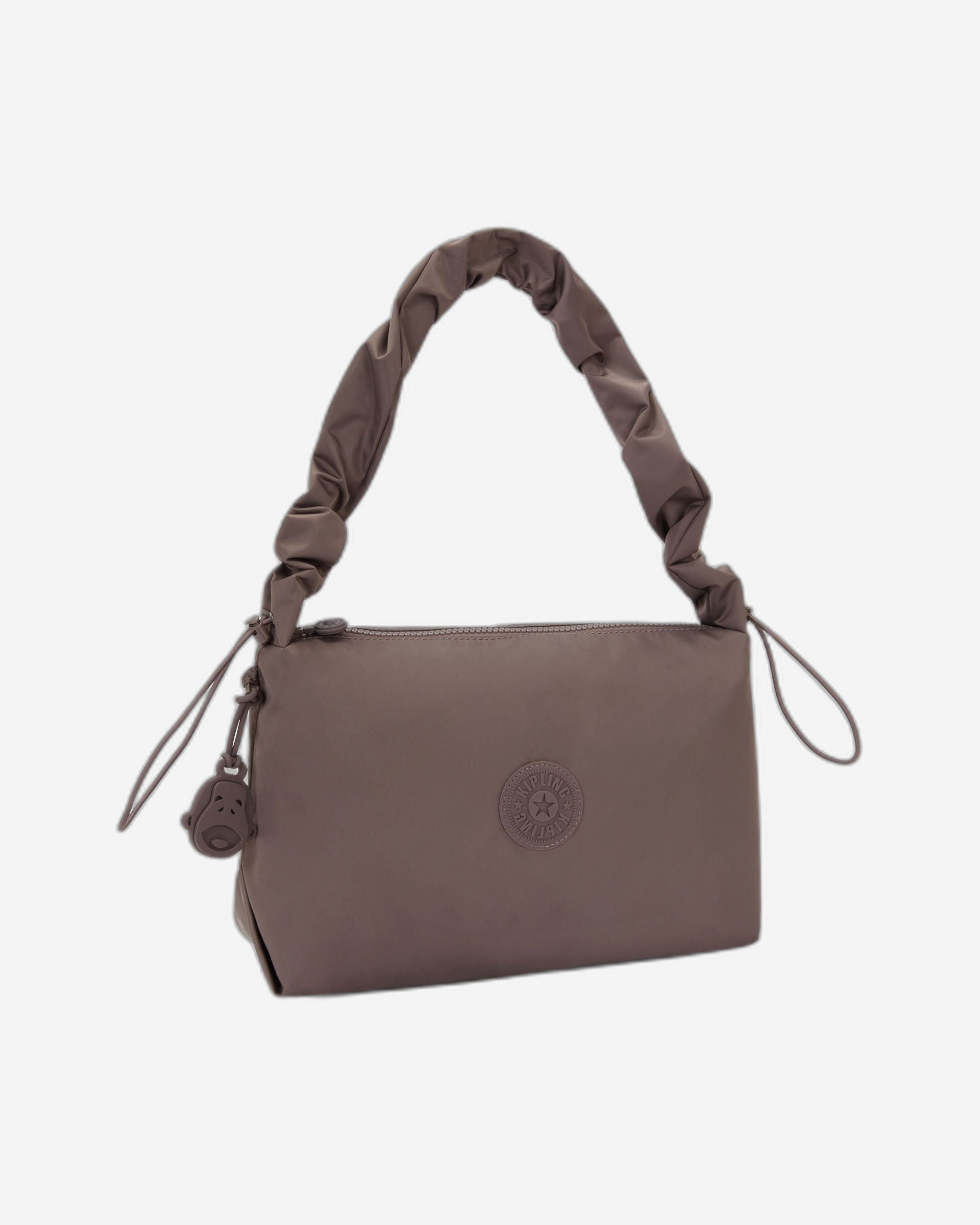 حقيبة كتف Kipling Eleni M Simply Mocha متوسطة الحجم I8118-7DG