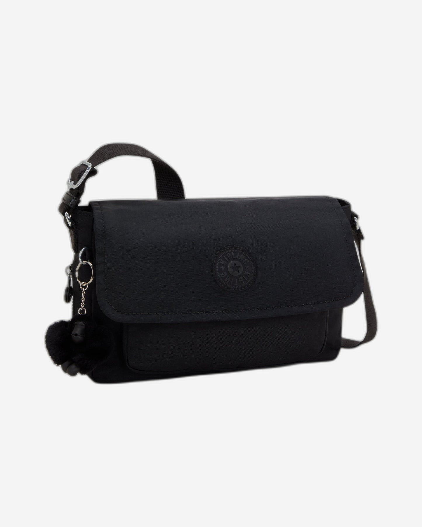 حقيبة Kipling Dalma Black Noir متوسطة الحجم (بسحاب قابل للتوسيع) I8123-P39