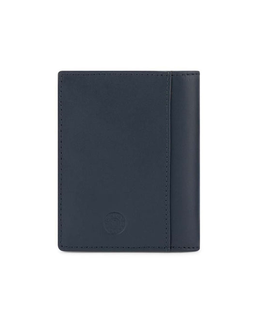 Cross Soft Grain Leather Business Card Case - Navy Blue