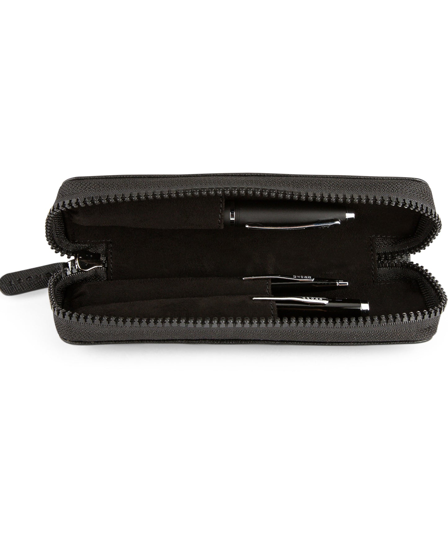 Cross Leather Pen Case Black