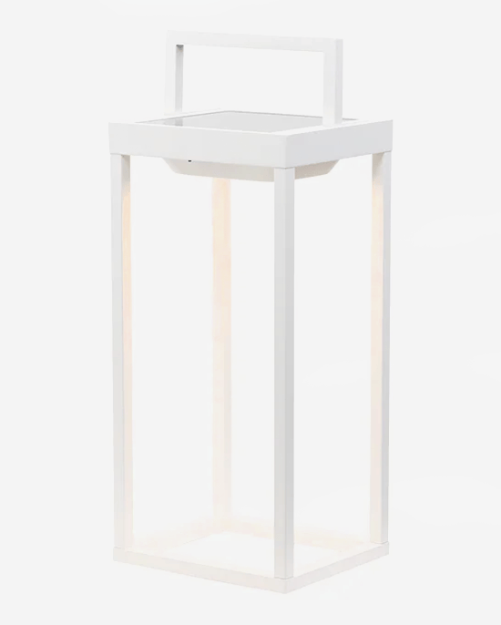Home Solar Lamp Matt White