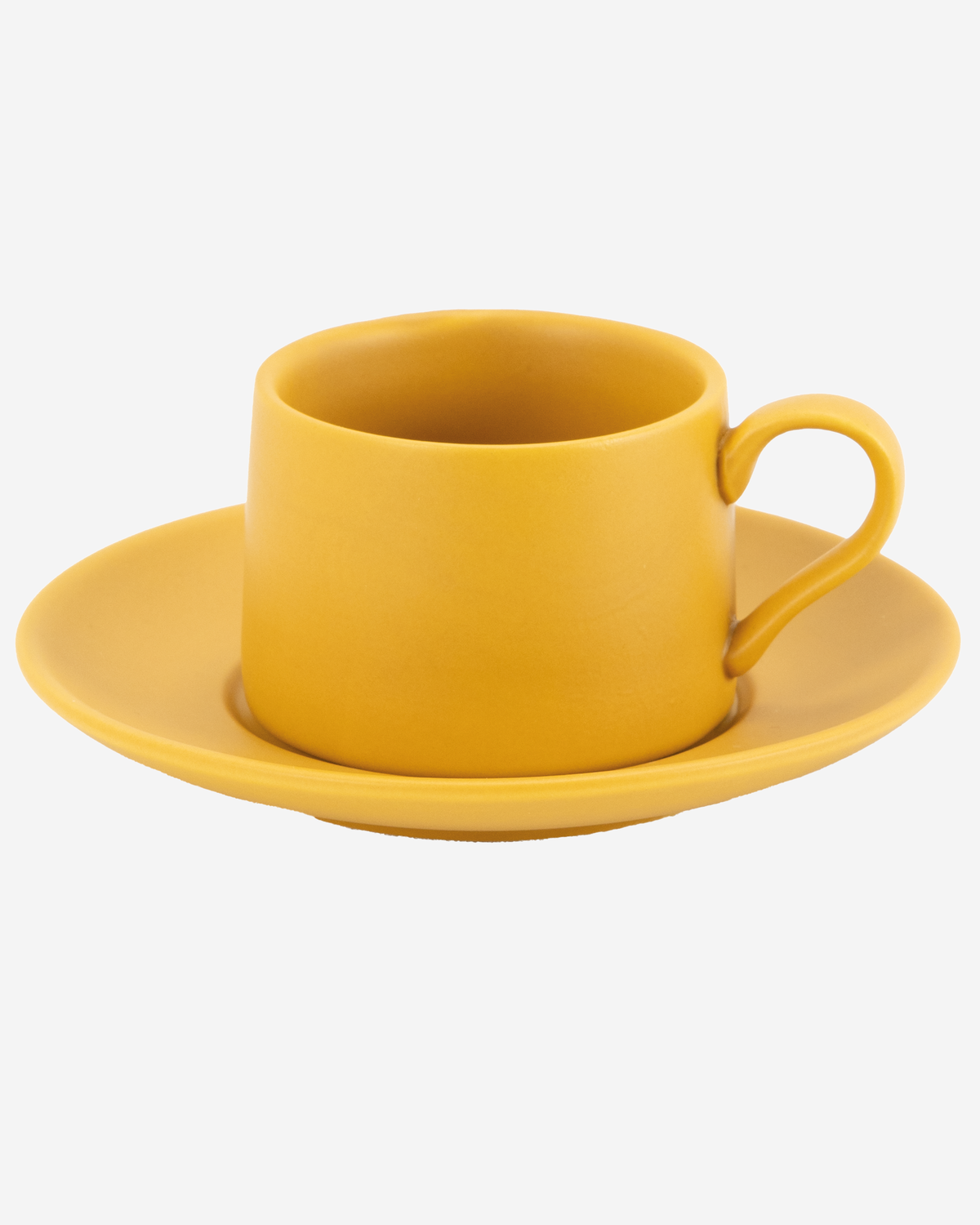 Zafferano Levante Coffee Cup Ivory Set 2 + Saucer