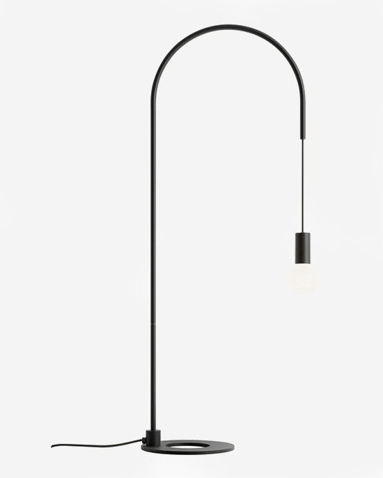 Filo Lamp Matt Black Bulb Included