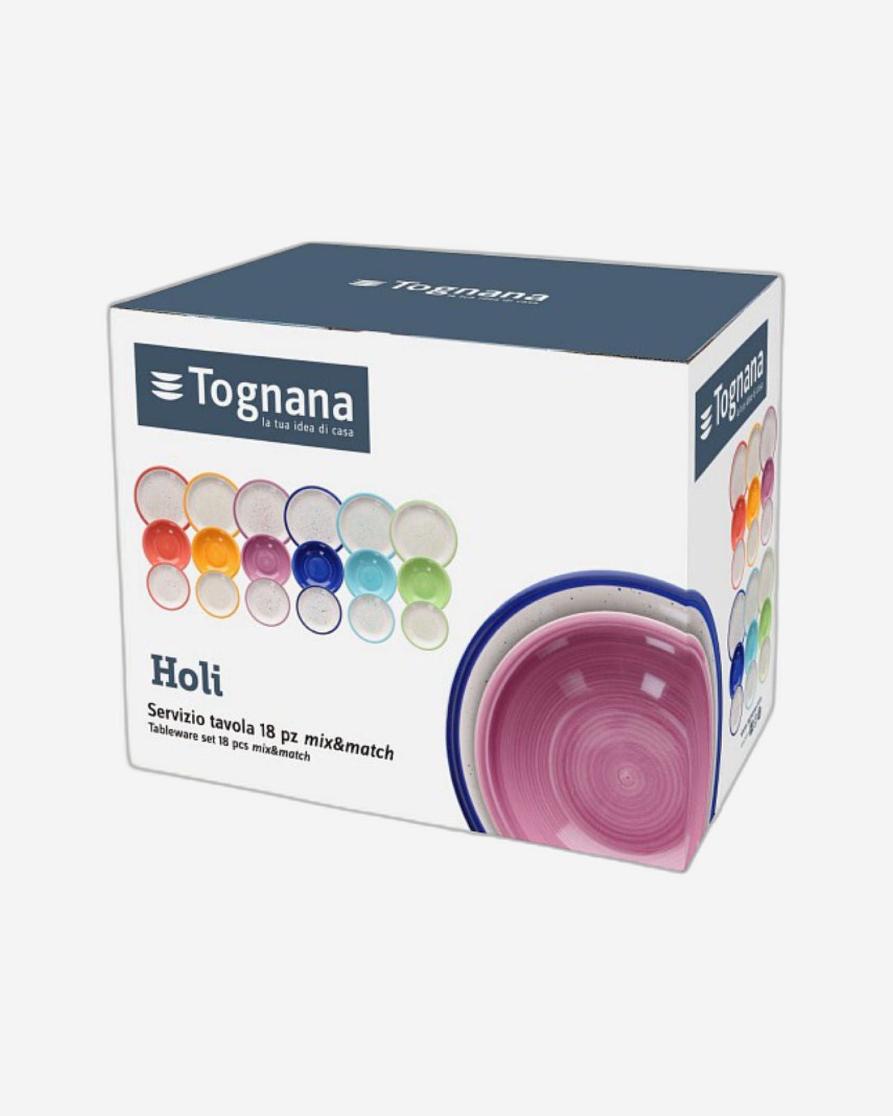 طقم طاولة توجنانا 18 قطعة لويز