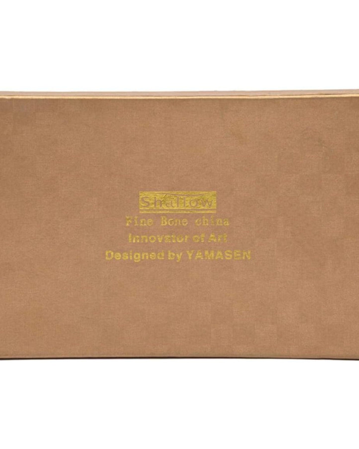 طقم فناجين قهوة عربية أنيقة من شالو بون تشاينا، ١٢ قطعة، أبيض وذهبي