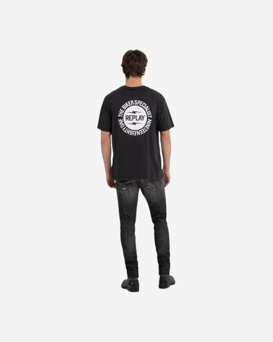 تي شيرت بطبعة راكبي الدراجات النارية