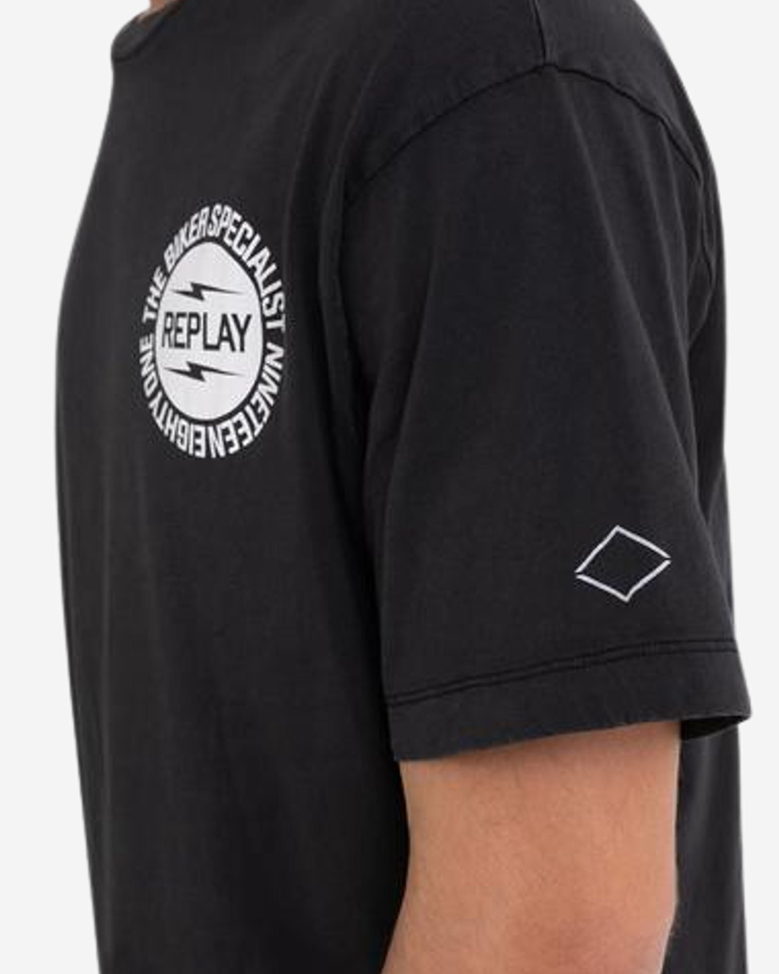 تي شيرت بطبعة راكبي الدراجات النارية