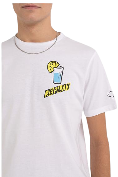 تي شيرت من القطن العضوي بطبعة بوب