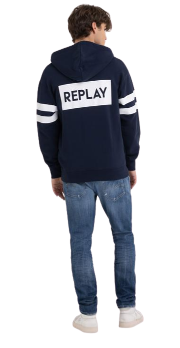 سويت شيرت بنصف سحاب من القطن العضوي