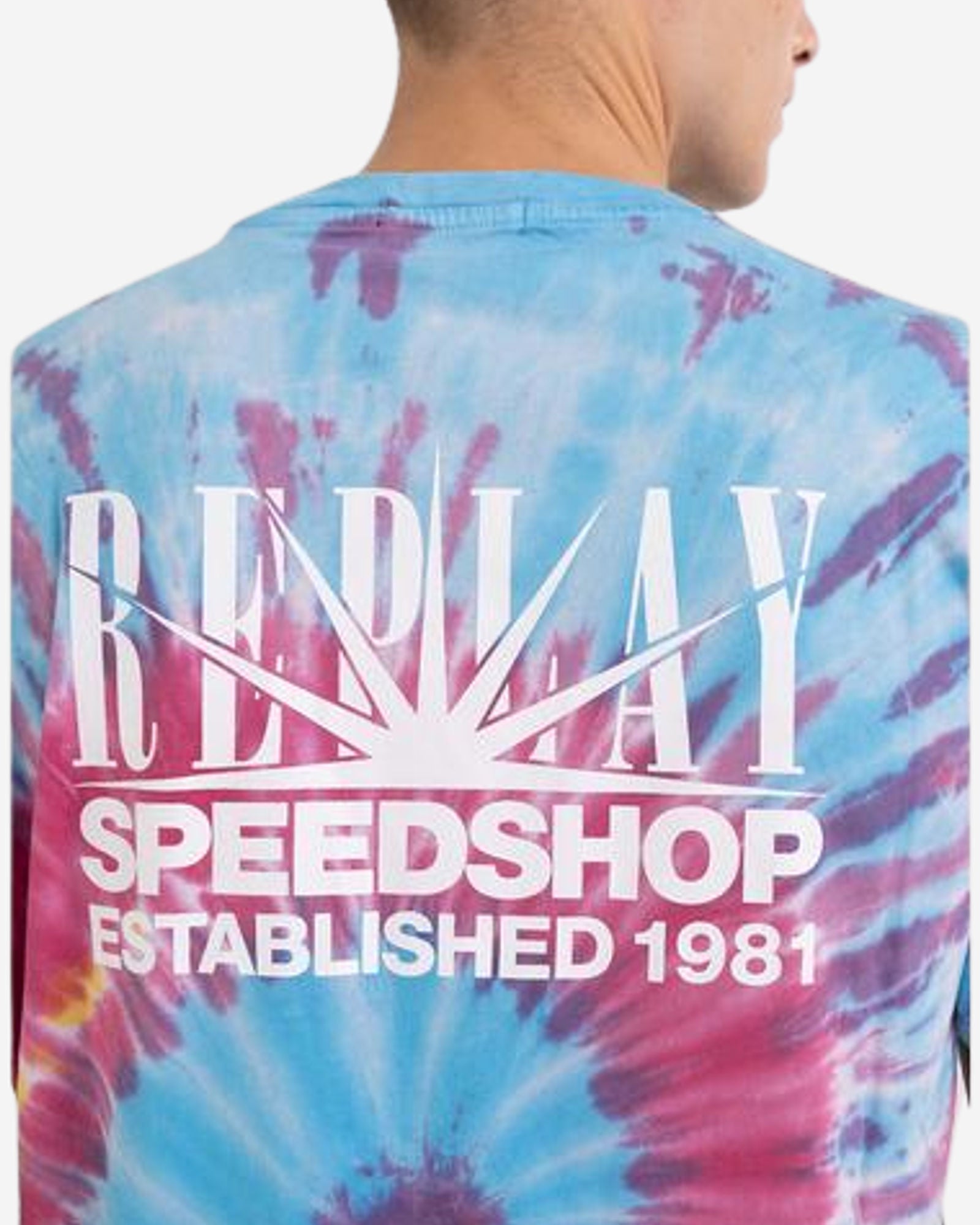 تي شيرت من القطن العضوي المصبوغ بالربط