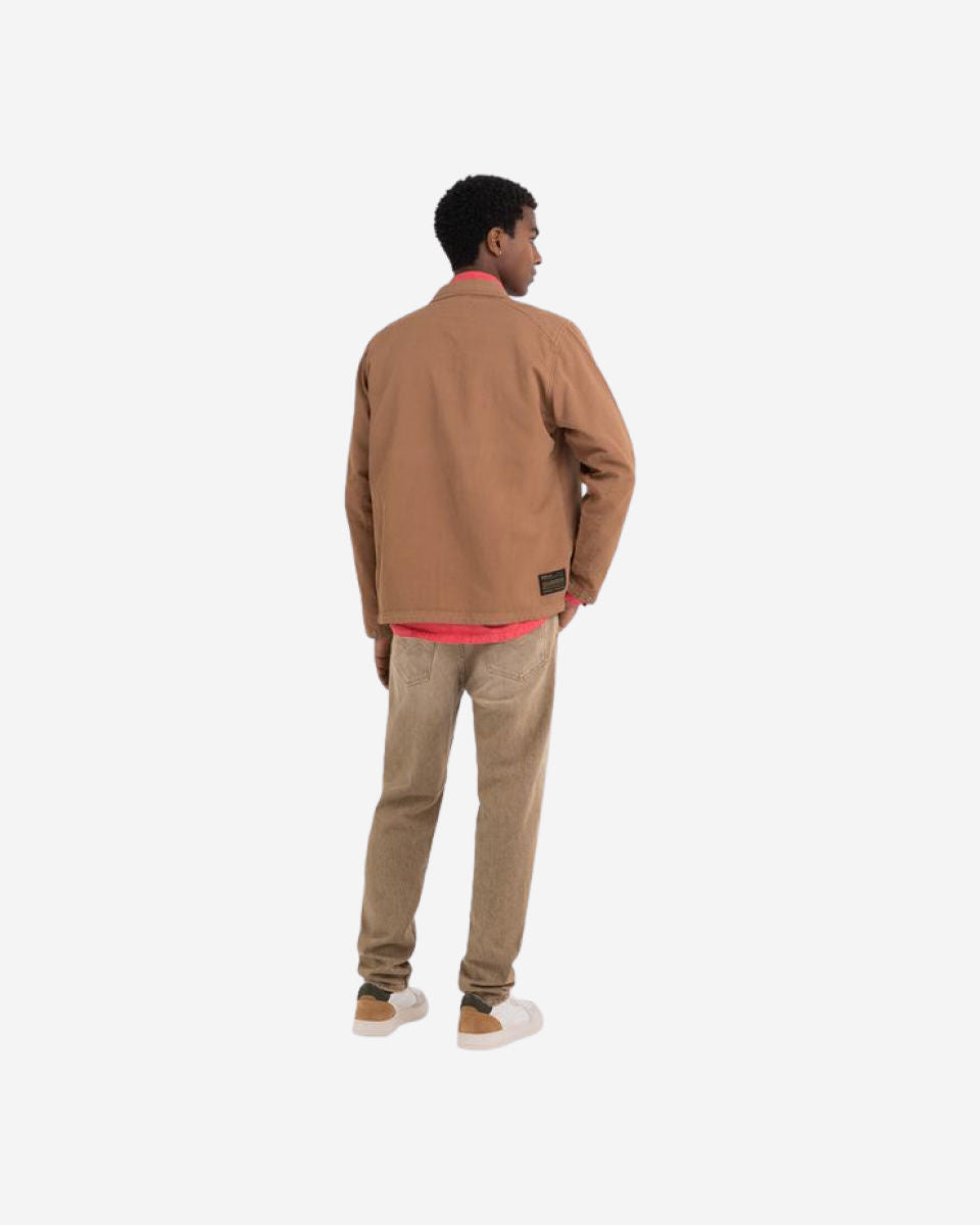 سترة قصيرة من القطن والكتان