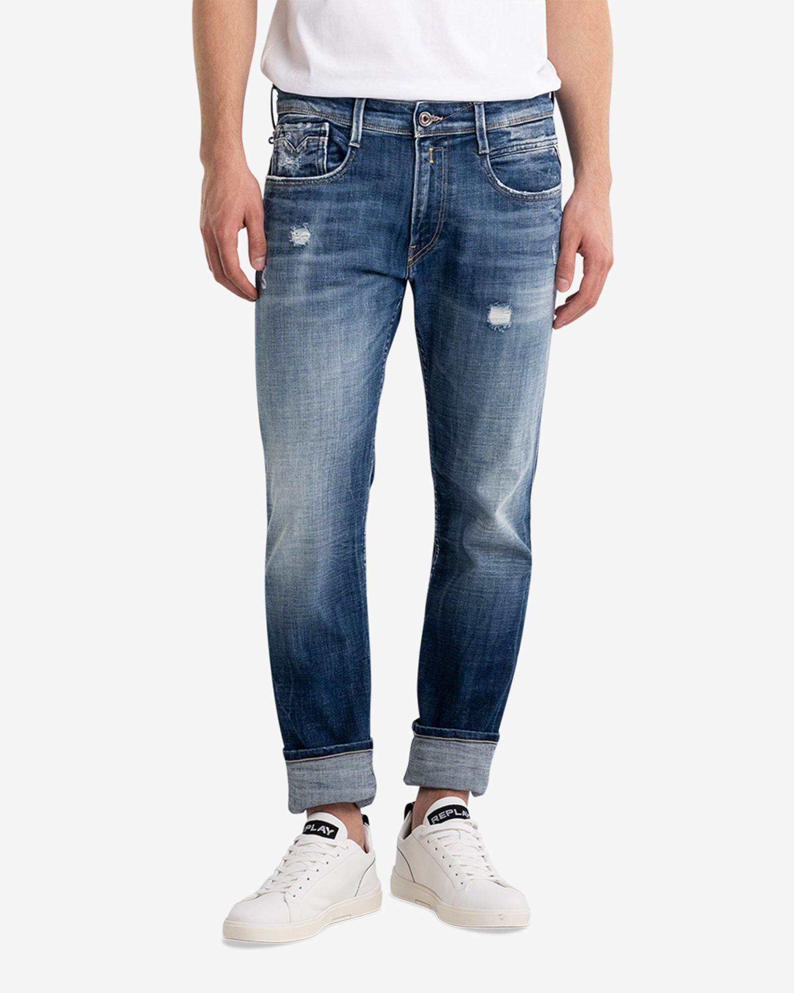 بنطلون جينز أنباس بقصّة Slim Fit من Aged Eco بعمر 5 سنوات