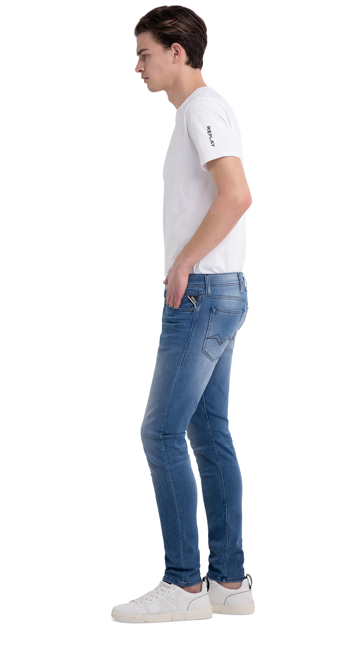 بنطال جينز جوندريل بقصّة Skinny Fit