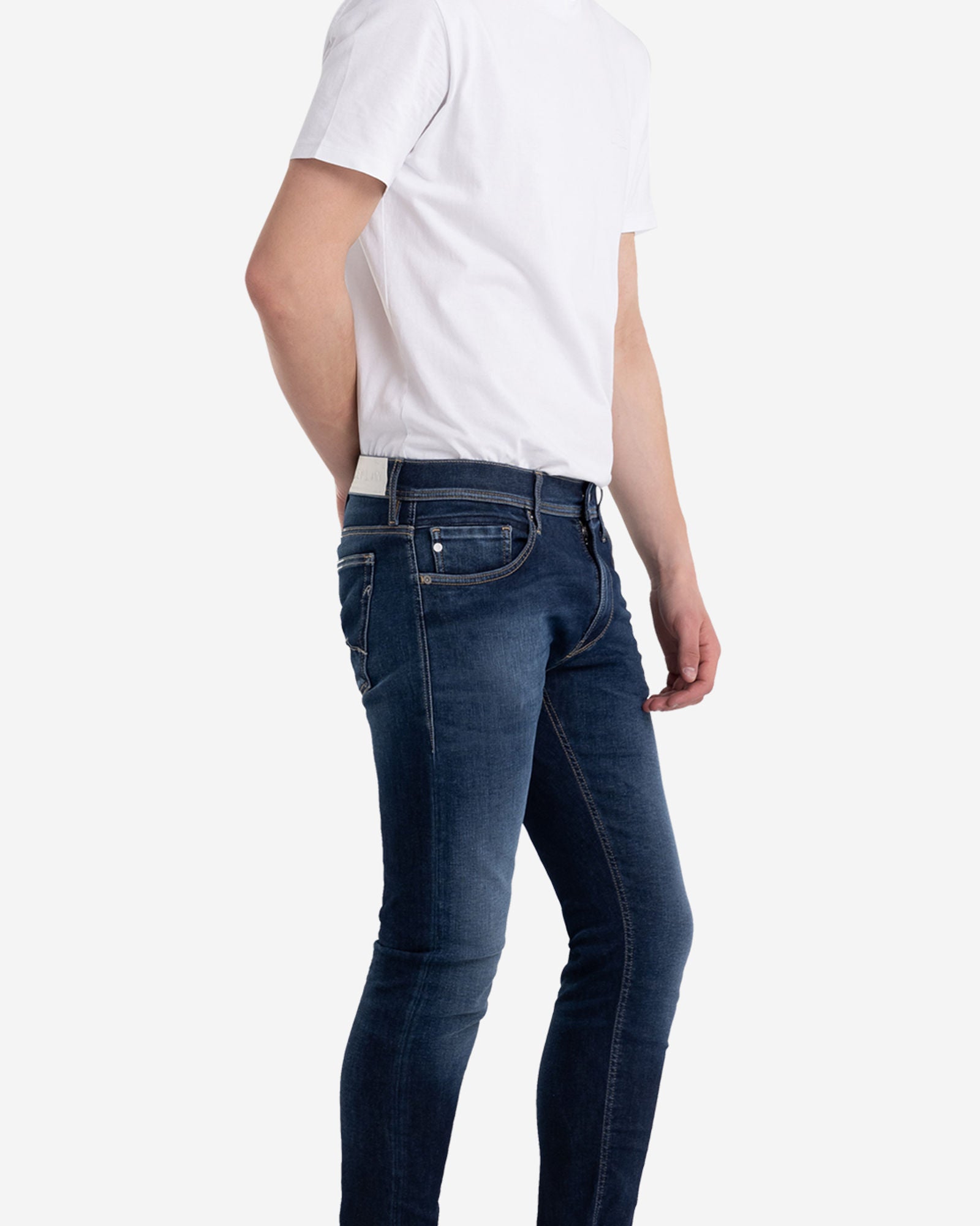 بنطال جينز جوندريل 360 Skinny Fit من Hyperflex، مُعاد تدويره ومُعاد استخدامه