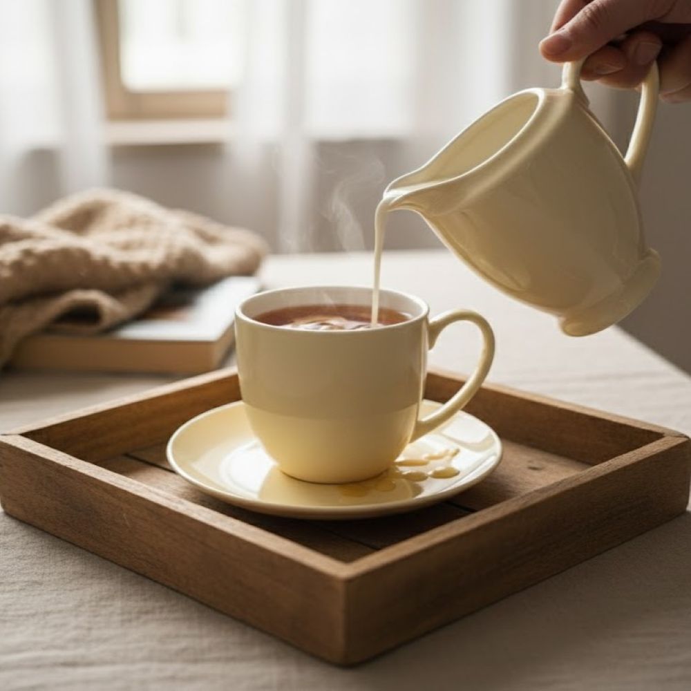 Maison Pastel Creamer Ivory