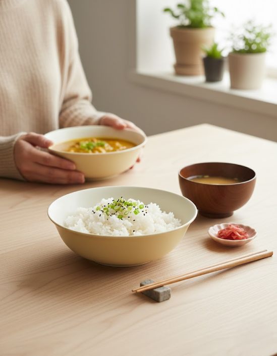 Maison Pastel Rice Bowl Ivory