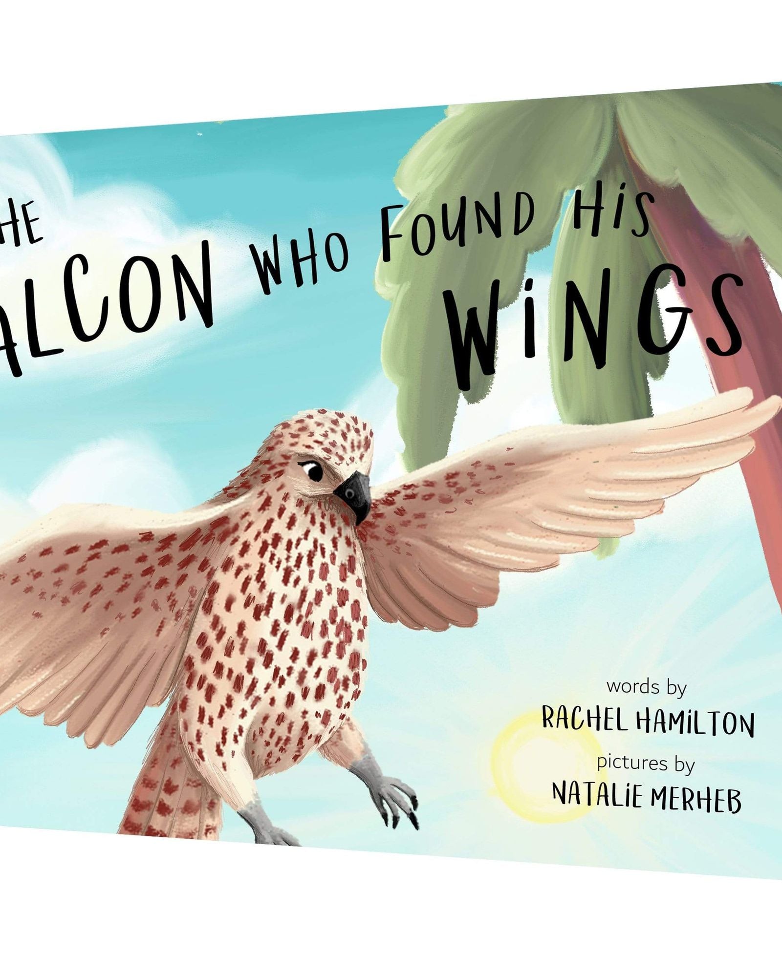 الصقر الذي وجد جناحيه - الإنجليزية