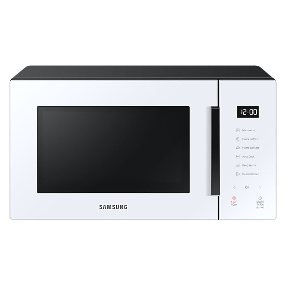 Samsung Microwave Oven, 23L, Solo White, MS23T5018AW
