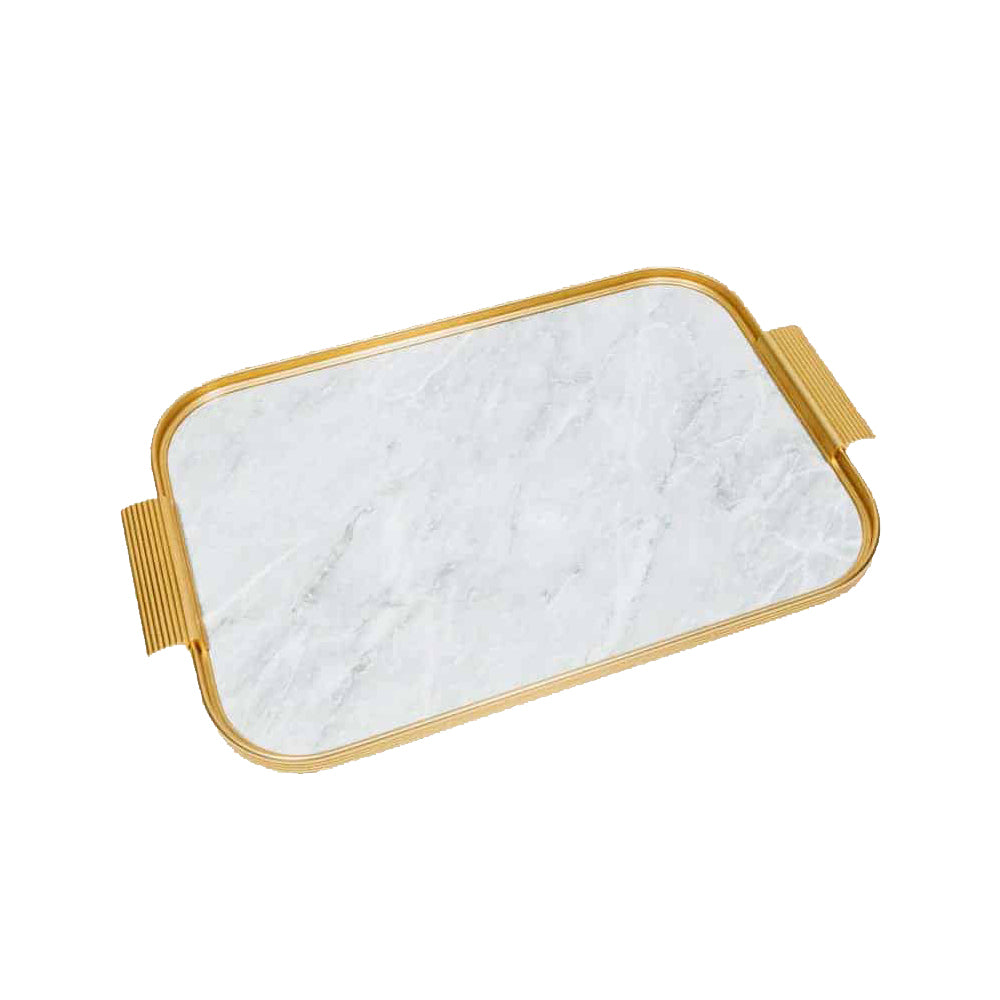 KAYMET S20 TRAY LIGHT GREY MARBLE/GOLD