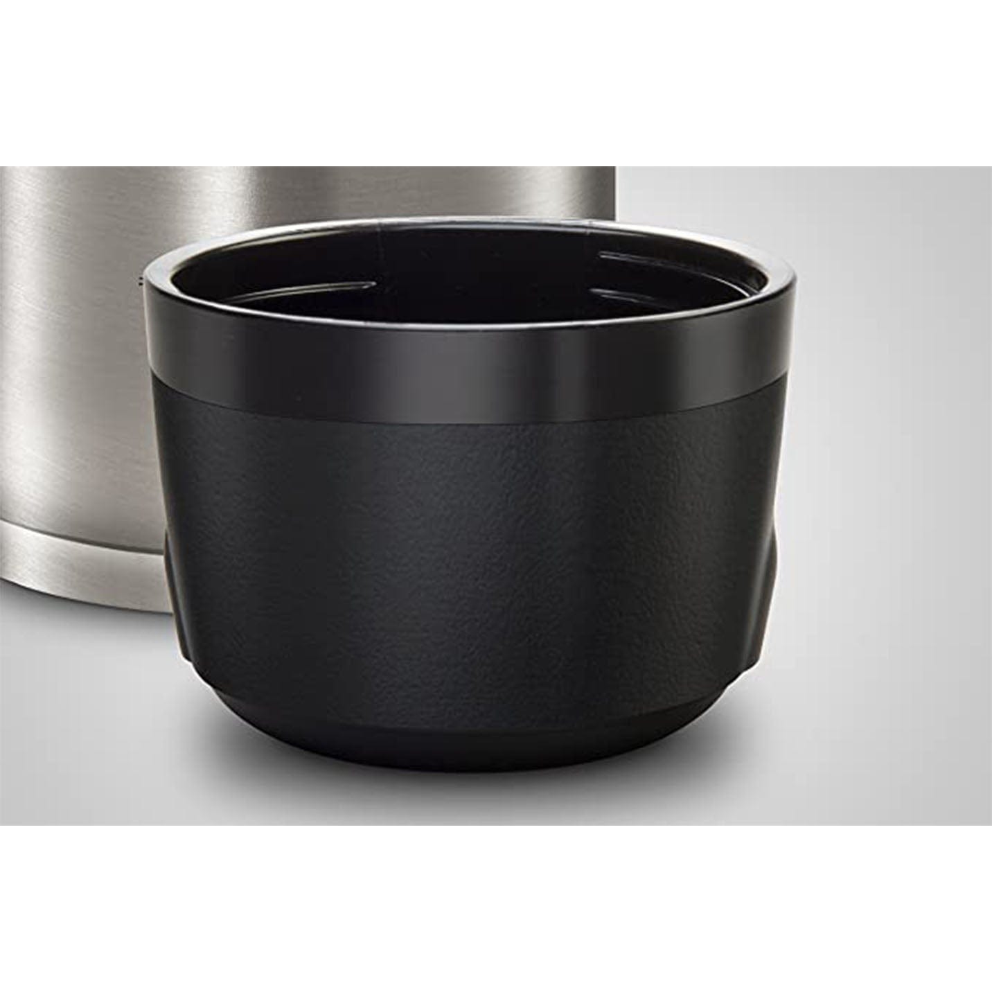 كوب زجاجي من الفولاذ المقاوم للصدأ من زوجيروشي باللون الفضي