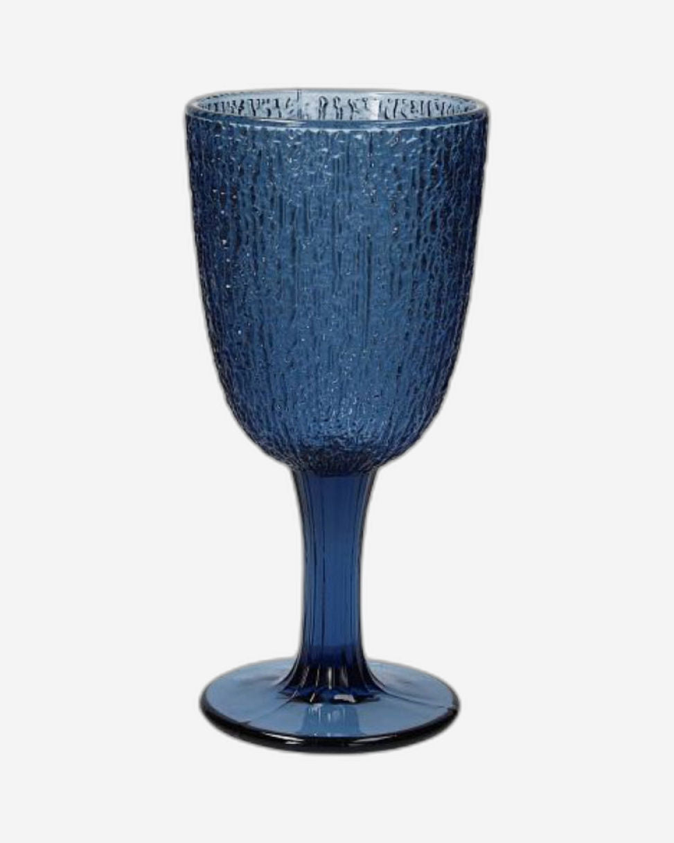 توجنانا دافور - طقم 3 كؤوس زجاجية زرقاء