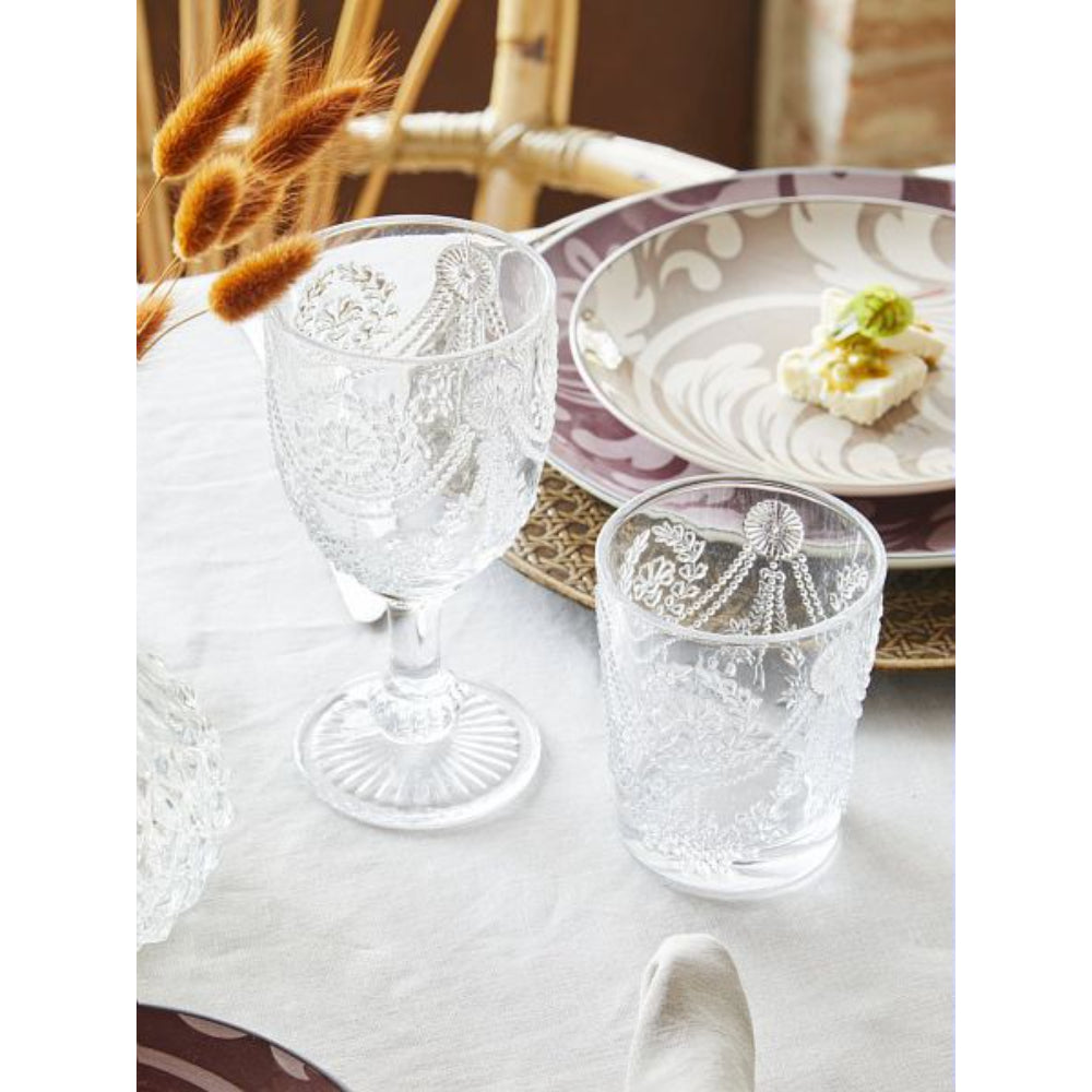 طقم توجنانا سافويا - 3 أكواب Cc320 زجاج شفاف