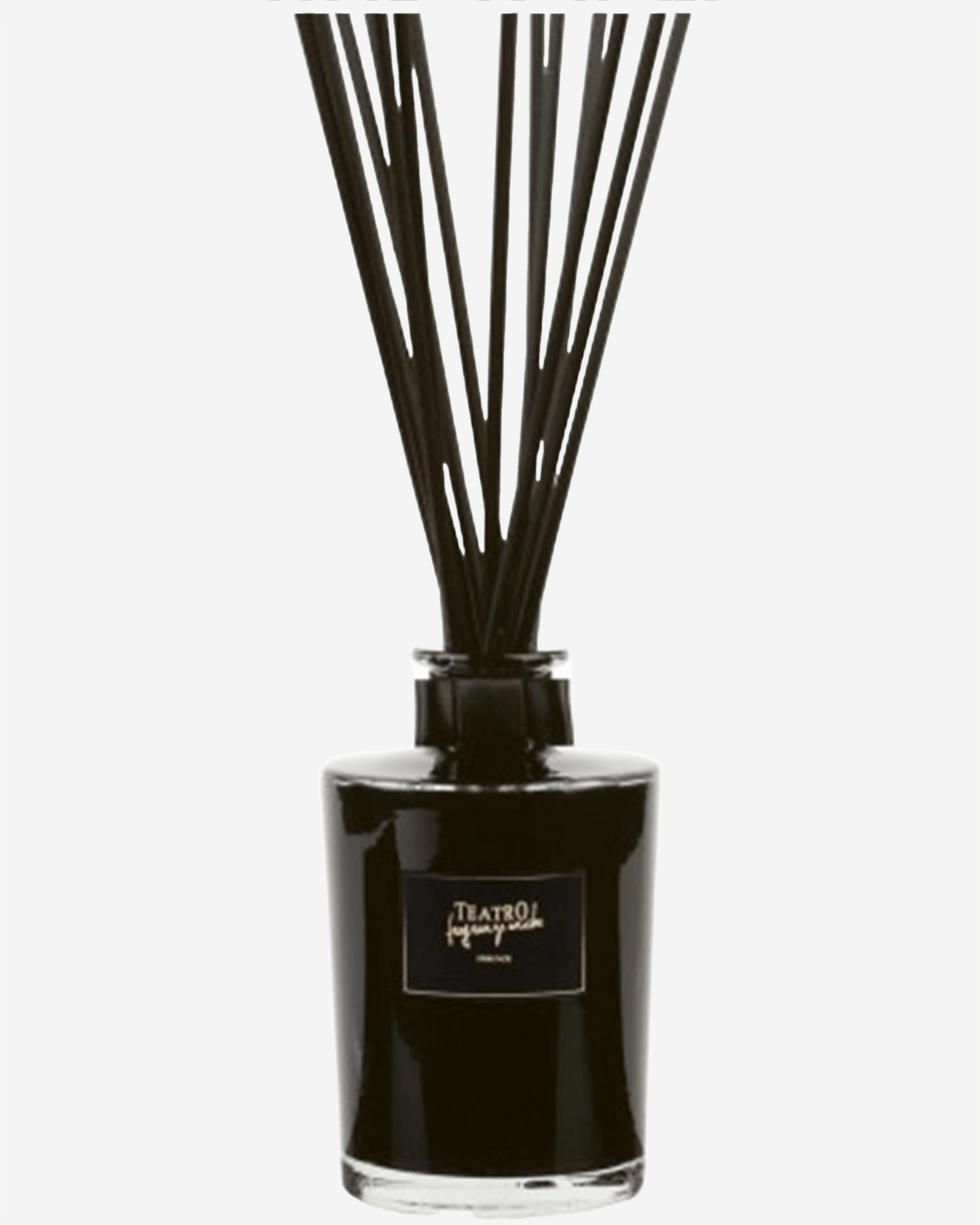 Black Divine Sticks 1500ml Transparent Vase