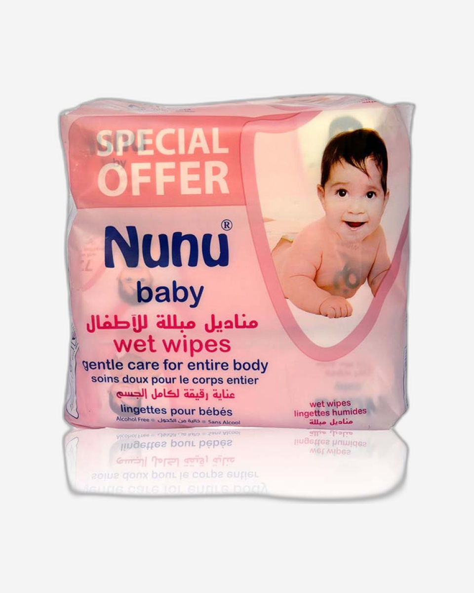 Nunu Baby Wipes 2+1 Offer