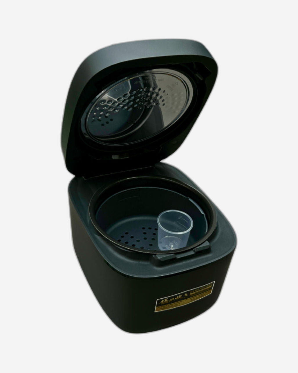 طنجرة أرز/سخان إلكترونية من زوجيروشي سعة 1 لتر، لون أسود