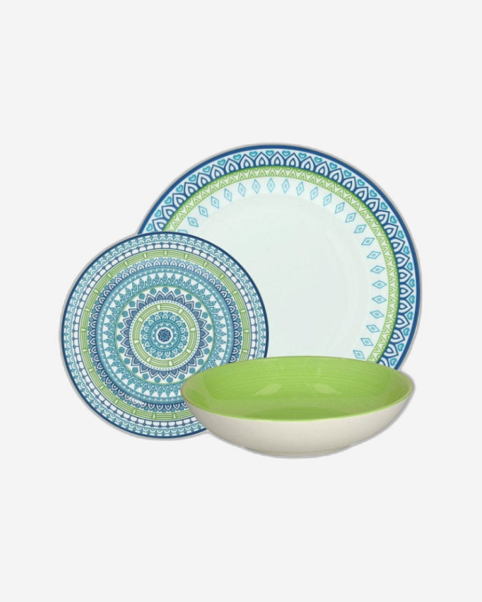 طقم طاولة توجنانا ١٨ قطعة - أوليمبيا جينجر