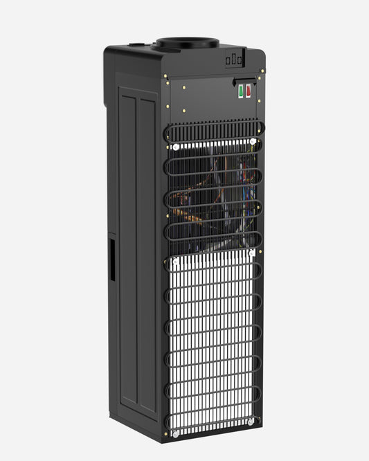 موزع مياه من الفولاذ المقاوم للصدأ بـ 3 صنابير يُركب في الخزانة